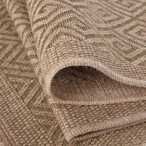 Green Nature Collection Circle Geometric Outdoor Rug shot 5097054