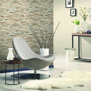 Realistic Brick Effect Stone Wall