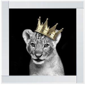 Prince Cub Gold Glitter Liquid Wall Art Dcor