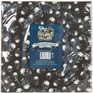 Pack of 16 Spooky Skeleton Napkins