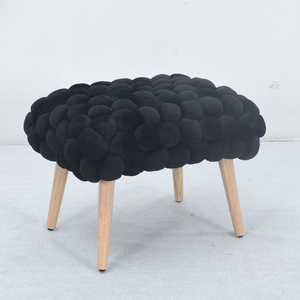 Cushla Bubbly Velvet Small Footstool