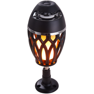 Flame Lamp Speaker with Dual Mounting Modes