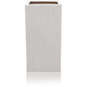 Poly Terrazzo Stone Tall Cube Planter