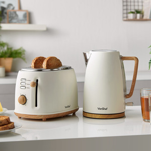 Fika Kettle and 2 Slice Toaster Set