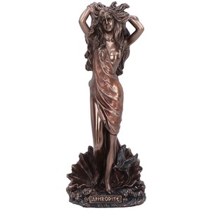 Aphrodite Goddess of Love Bronze Figurine