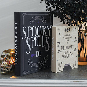 Set of 2 Spooky Book Boxes
