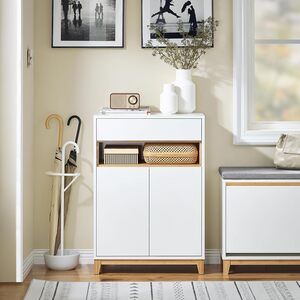 Hallway Shoe Cabinet With Drawer
