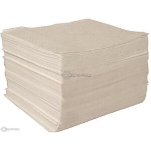 100 Heavyweight Oil Only Absorbent Pads, Perforated, Boxed
