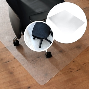 Hometex Solutions Premium Polycarbonate Heavy Duty Chair Mat Hard Floors