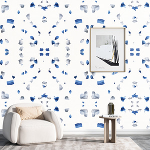 Set of 10 Self Adhesive Terrazzo Vinyl Stick on Tiles