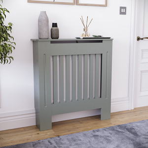 Grey / 78cm Chelsea Radiator Cover shot 8337317