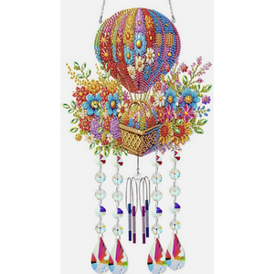Hot Air Balloon Diamond Art Wind Chime Kit