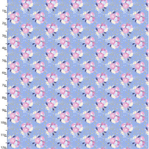 Unicorn Utopia Collection Cotton Craft Fabric 110cm wide x 1m long