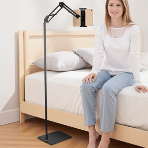 Lifeideas Adjustable Floor Phone and Tablet Stand
