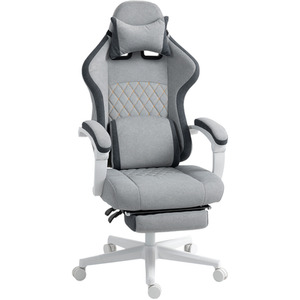 HOMCOM Ergonomic High Back PC Gaming Chair with Footrest