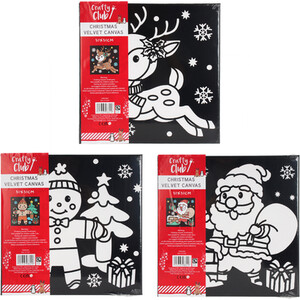 Christmas Canvas Velvet