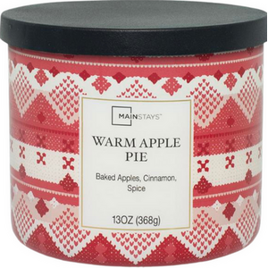 Mainstays Warm Apple Pie Scented Candle