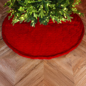 Christmas Embossed Tree Skirt