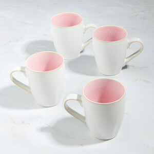 Pack of 4 Reactive Glaze Mugs