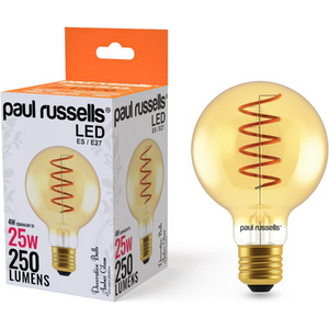 4W LED G80, E27, 250lm, Non-Dim, 1800K Bulb