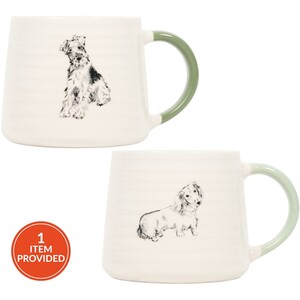 Waggy Tails Ribbed Mug