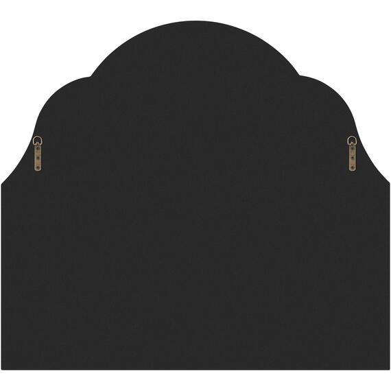 Opaline Grey Ornate Large Arch Wall Mirror