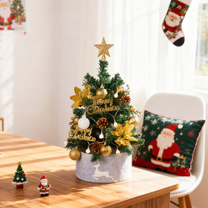 Lifeideas Pre-Lit Mini Christmas Tree 31.5*57.5cm