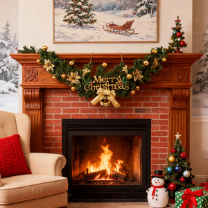 Lifeideas 1.5m Christmas Bell Garland