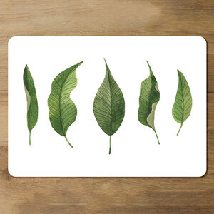 Selection Of leaves Designer Placemat Set
