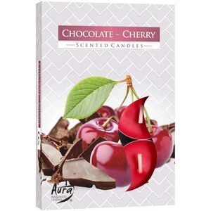 Set of 6 Scentedights Chocolate  Sour Cherry Chocolate