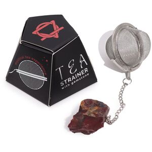 Raw Crystal Gemstone Tea Strainer Mookaite