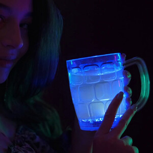 Beer Tankard LED Light Up Pint Tumbler