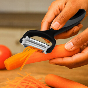 Multi Functional Peeler 3 in 1 With Rotating Stainless Steel Head