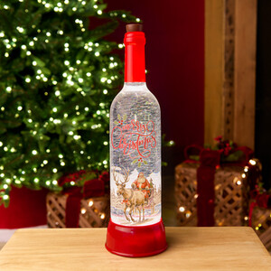 Christmas Bottle Glitter Spinner