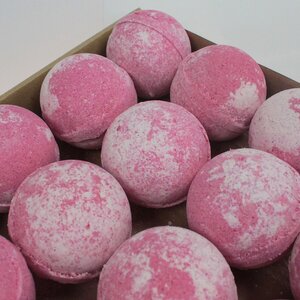 Cherry Jumbo Bath Bomb Nourishing Shea Fruity Scent