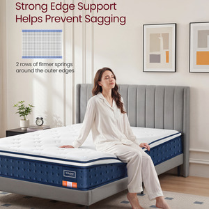 Hybrid Spring and Foam Mattress, Medium Firm Double Bed Mattress