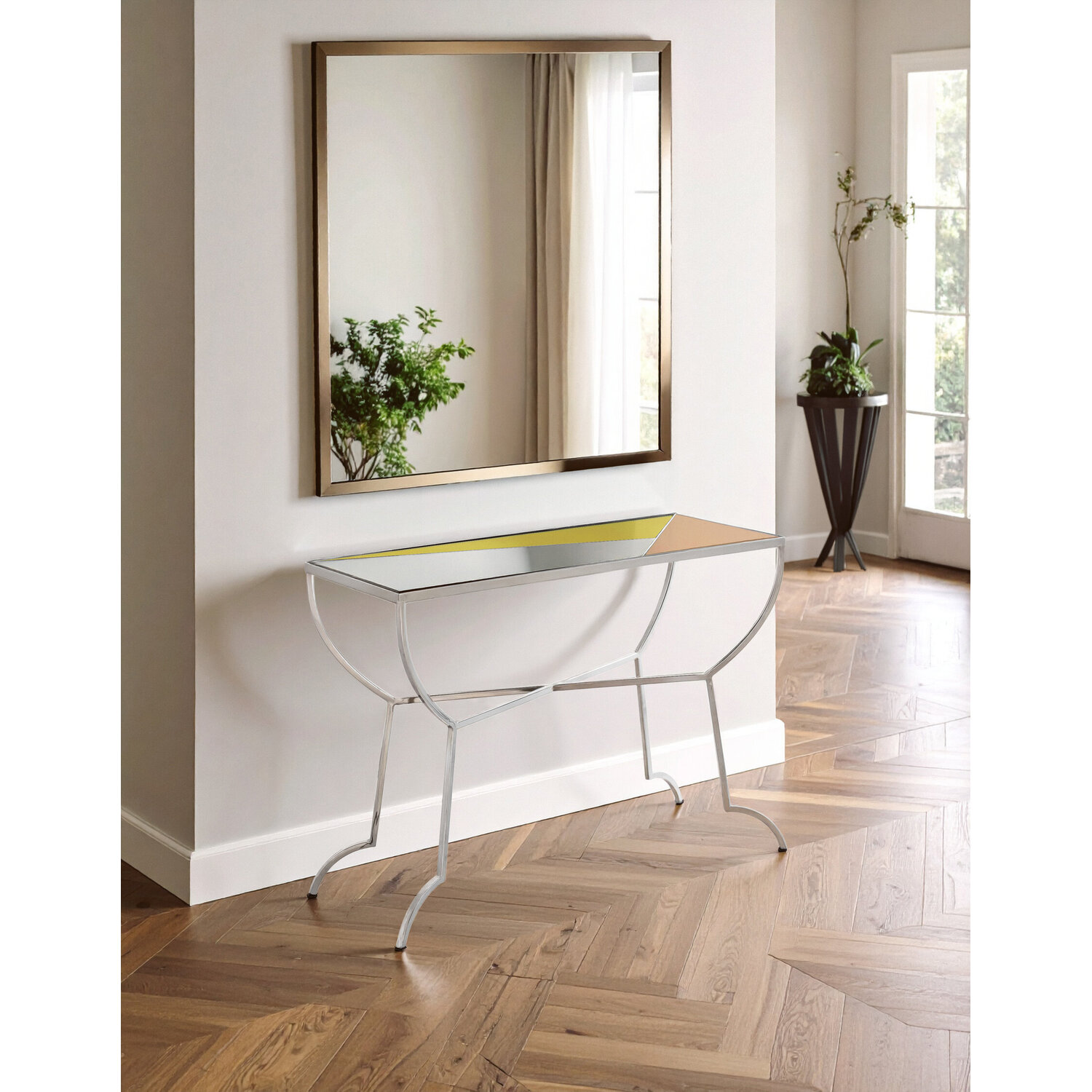 Arbus Console Table - Silver