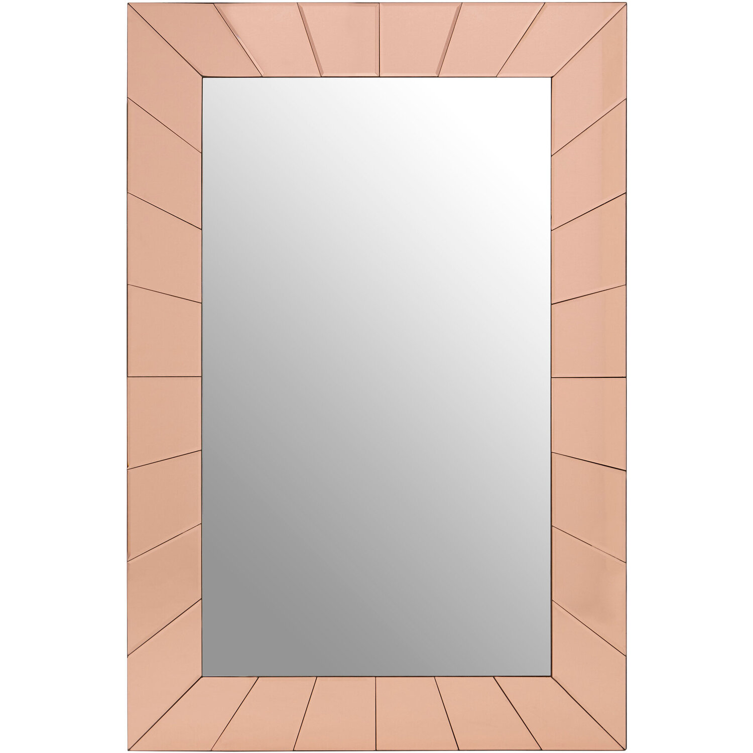Interiors By Premier Farran Champagne Gold Wall Mirror - Gold