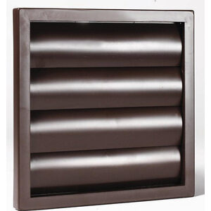 Airvent 100mm Brown Gravity Grille - ABS - STE00212