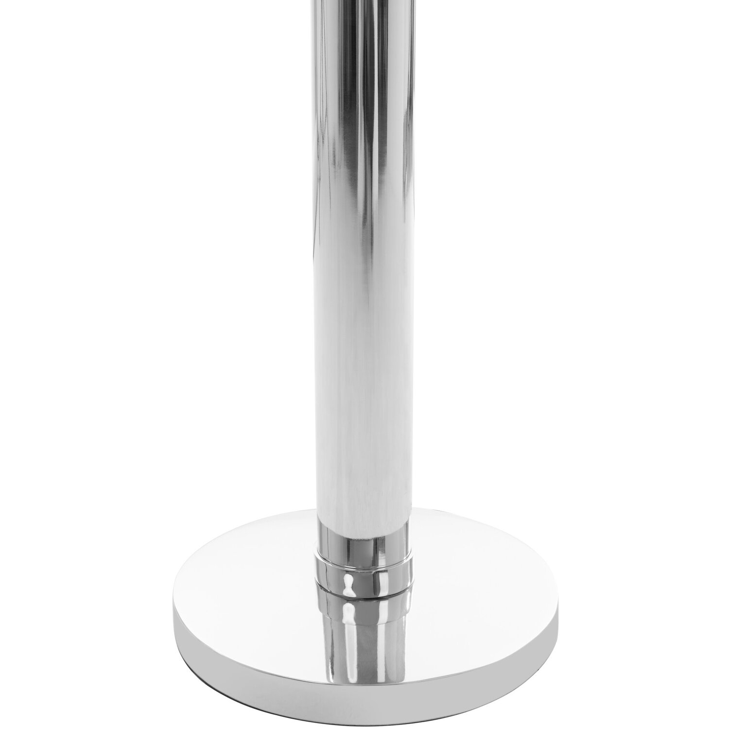 Skye Tall Floor Lamp with Tubular Base - Grey