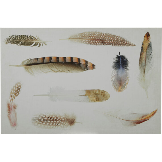 Madera Feather Wall Plaque
