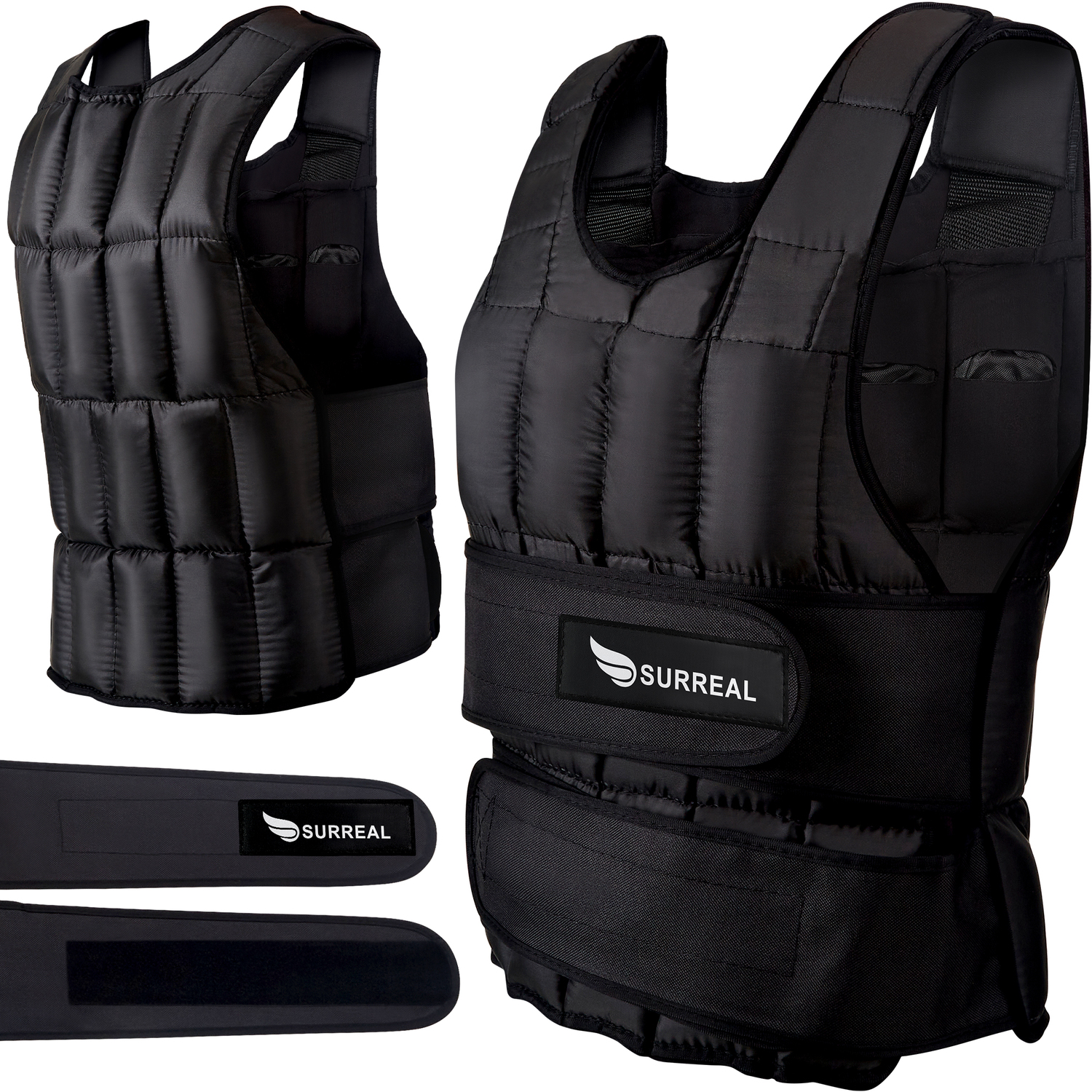 Weight Vest - 15KG - Black / 15kg