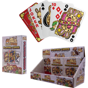 Fuzzballs Playing Cards CDU Containing 12 Packs