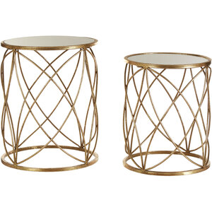Arcana Set Of Two Round Side Tables.