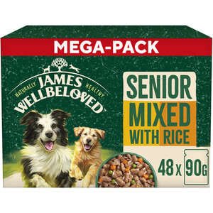 James Wellbeloved Mixed in Gravy Senior Wet Dog Food