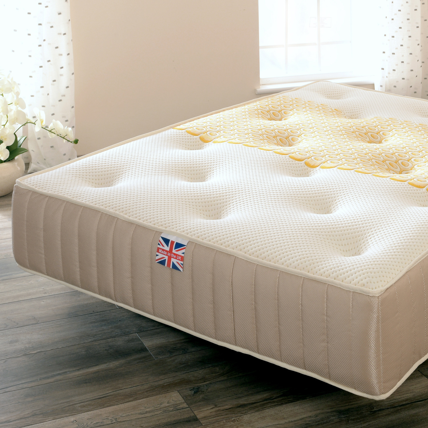 Pocket Sprung 4000 Mattress - White Single