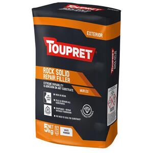 Toupret Exterior Rock Solid Repair Filler 5kg