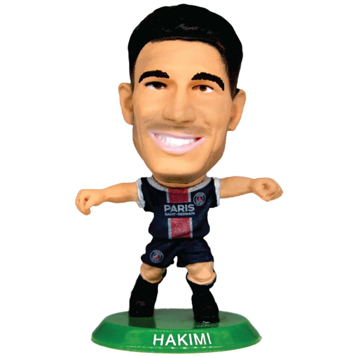 Paris Saint Germain Fc Hakimi Soccerstarz Football Figurine - Blue/Red/White