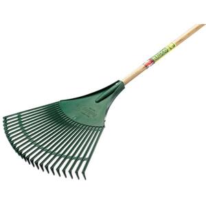 Bulldog Bpr Plastic Leaf Rake Ash Shaft