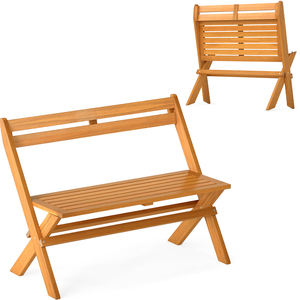 2-Person Foldable Outdoor Bench